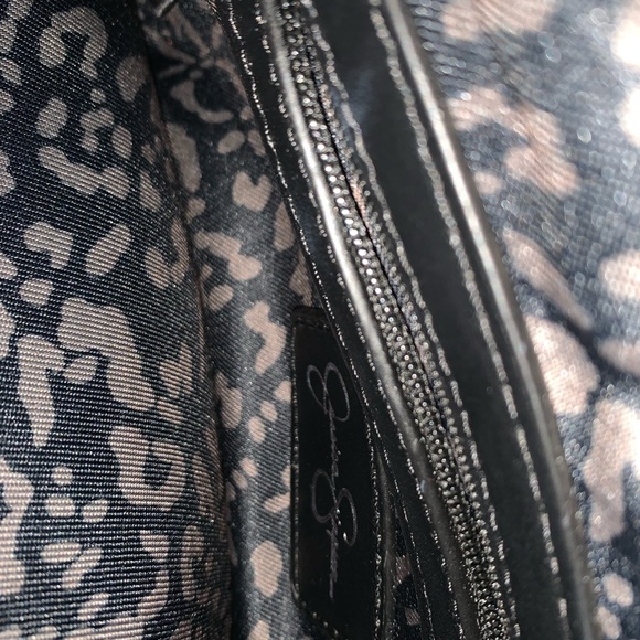 Jessica Simpson Black Leather purse with L/Bow. New - Picture 12 of 12